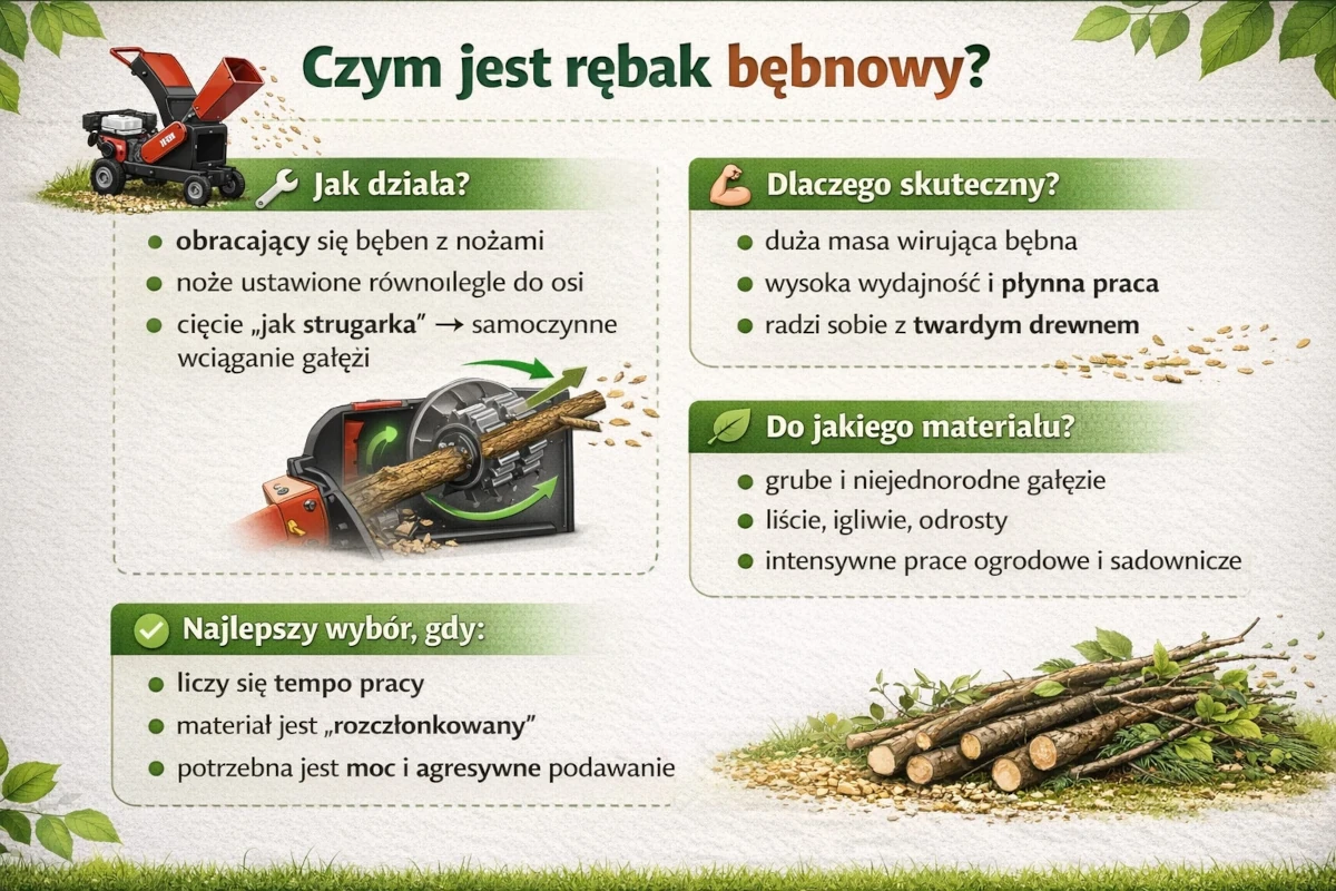 Czym jest rębak bębnowy?