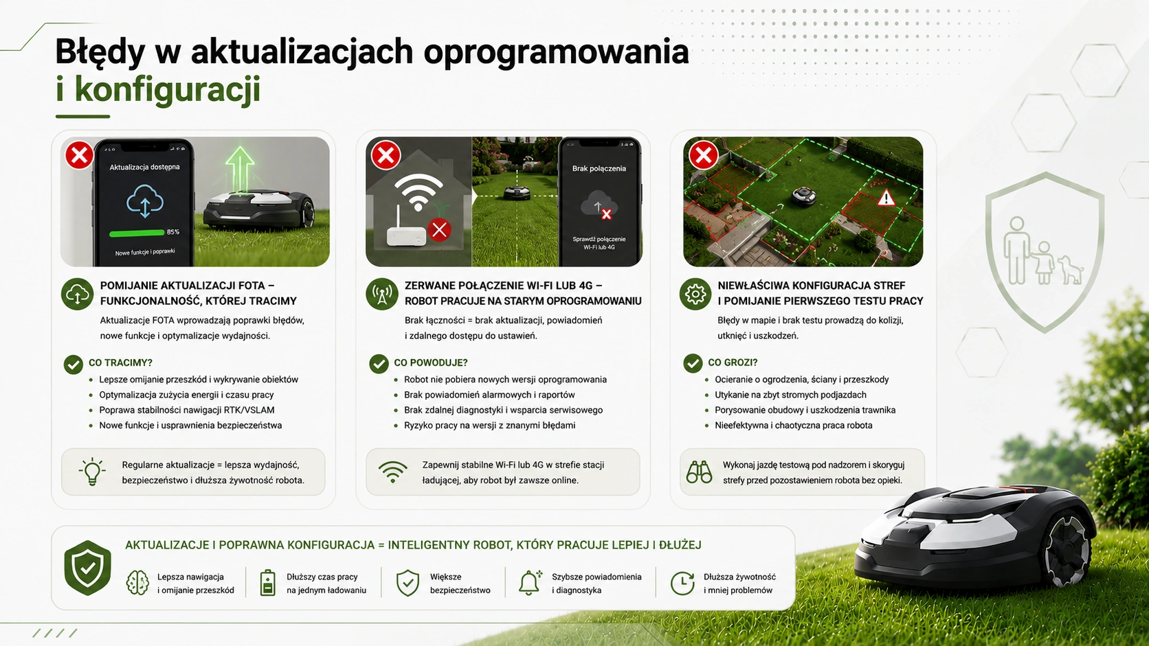 Błędy w aktualizacjach oprogramowania i konfiguracji