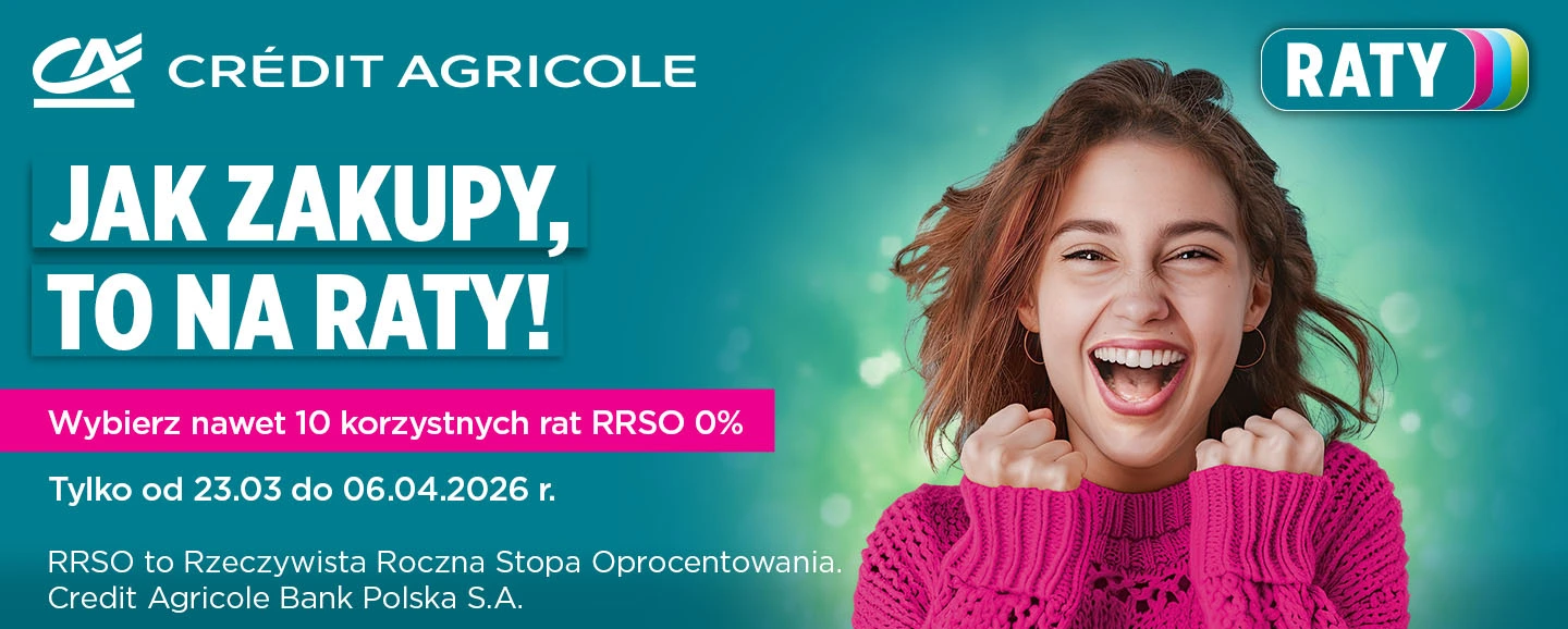 Raty 0% Credit Agricole