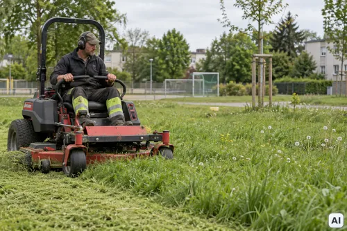 Comparison of CEDRUS Z107 and Z132 garden tractors