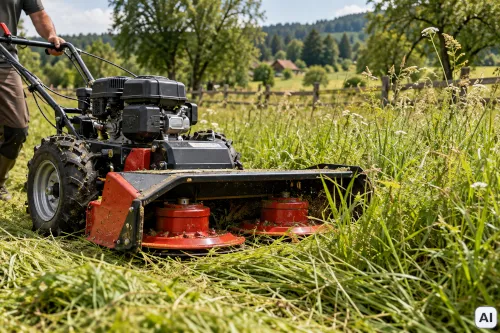 Kosiarka bębnowa spalinowa - przy jakich zadaniach sprawdza się najlepiej?