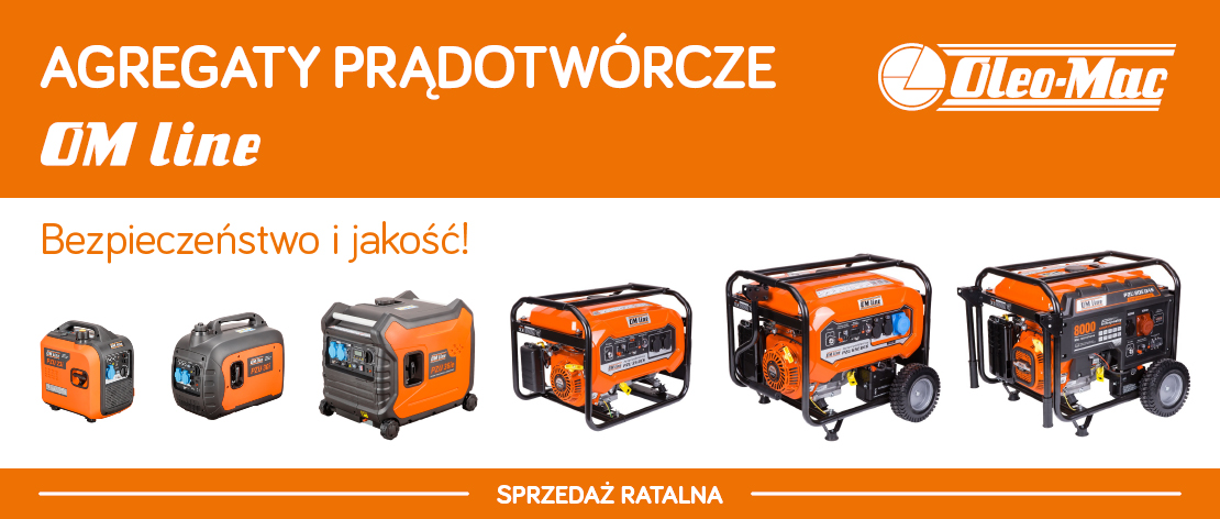 Jaki agregat prądotwórczy wybrać do domu i ogrodu? Porównanie modeli CEDRUS, Oleo-Mac i LONCIN – poradnik zakupowy 