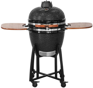 HECHT FERNO BLACK CERAMIC GARDEN COAL GRILL CLOSED 130m TERMOMETER WELCOME CHIMBER EWIMAX - OFFICIAL DISTRIBUTOR - AUTHORIZED HECHT DEALER