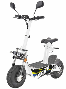 HECHT TERRIS WHITE SCOOTER OFF-ROAD SCOOTER E-SCOOTER ELECTRIC MOTORCYCLE BATTERY MOTOCROSS MOTORCYCLE OFFICIAL DISTRIBUTOR - AUTHORIZED HECHT DEALER 