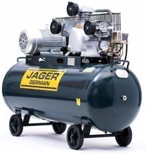 JAGER GERMAN 200L 8BAR 549L/Min 400V OIL COMPRESSOR Piston Air Compressor Powerful Thing
