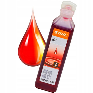 STIHL HP 0.1L 100ML 2-stroke engine oil for fuel mixture ORIGINAL STIHL RED ENGINE OIL for 2-stroke engines Kos chainsaws Blowers Trimmers Trimmers Secateurs Sprayers etc.for two-stroke engines 