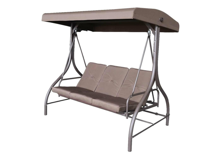 HECHT MARIOLU 2in1 GARDEN SWINGING POOL WITH CANopy 3-PERSON GARDEN FURNITURE - EWIMAX OFFICIAL DISTRIBUTOR - AUTHORIZED DEALER HECHT