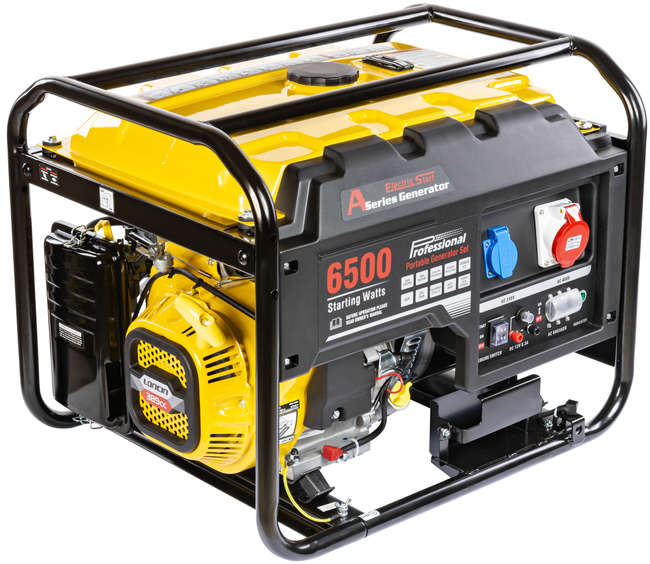 LONCIN LC6500D-AS POWERFUL 230V / 400V AVR 5.5kW GENERATOR - EWIMAX OFFICIAL DISTRIBUTOR - AUTHORIZED LONCIN DEALER