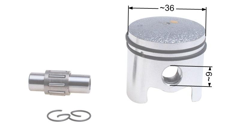 Tłok NAC 36mm CG330 wykaszarki marketowe NZ55