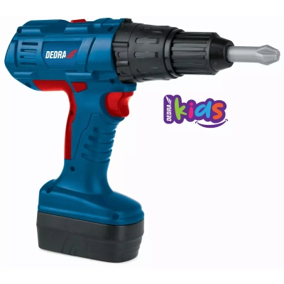 TOY DRILL/DRIVER LARGE SET DEDRA M315.001