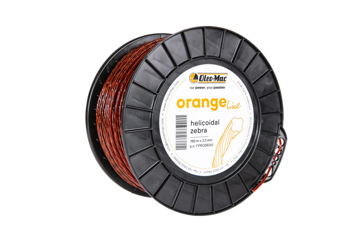ŻYŁKA TNĄCA OLEO-MAC 3,0/169 SPIRALNA ZEBRA SZPULA FPRO08243