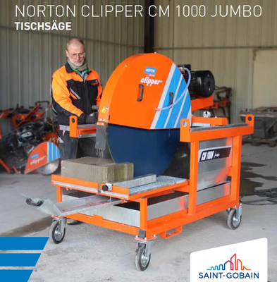 NORTON CLIPPER JUMBO CM 1000 P13 EASY START HONDA GX390 SPRINKLER MURKING SWITCH STEEL TO STONE BLOCKS Ø 1000mm - OFICIÁLNÍ DISTRIBUTOR - AUTORIZOVANÝ PRODEJCE NORTON CLIPPER