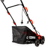 CEDRUS WE38 WERTYKULATOR DO TRAWY AREATOR 2w1 AERATOR + 2 WAŁKI 1800W / 38cm CEDWE38 - EWIMAX - OFICJALNY DYSTRYBUTOR - AUTORYZOWANY DEALER CEDRUS