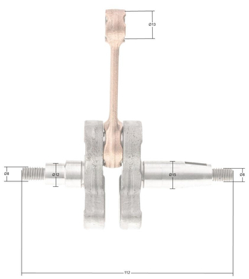 Klikový hřídel Mitsubishi TLE48 KD1037AA