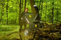 Cedrus R13 Rozdrabniacz Spalinowy Rębak Komunalny 24 KM do gałęzi 13cm z Homologacją Drogową