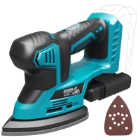 SZLIFIERKA DELTA AKUMULATOROWA 18V, DEDRA SAS+ALL DED7063