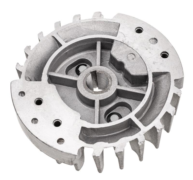 Koło magnesowe NAC CS4500 CS5200 plastikowe zabieraki pilarki marketowe 010050 - widok z boku