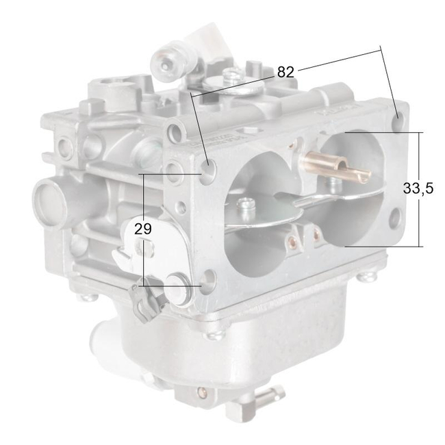 Gaźnik Loncin LC2V90(T230) CZĘŚĆ ORYGINALNA 170022267-0003