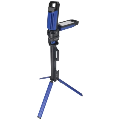 DEDRA L1068 Lampa LED warsztatowa robocza składana 5000 lm podwójna statyw 2 barwy akumulatorowa