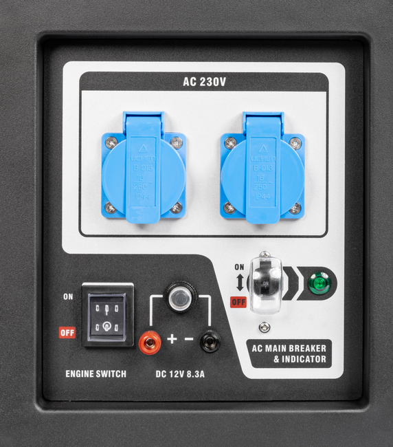 LONCIN LC3500-AS POWERFUL GENERATOR 2x230V AVR 3,1kW - EWIMAX OFFICIAL DISTRIBUTOR - AUTHORIZED LONCIN DEALER