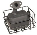 Loncin H200 tlumič výfuku ORIGINÁLNÍ DÍL 180572621-0001