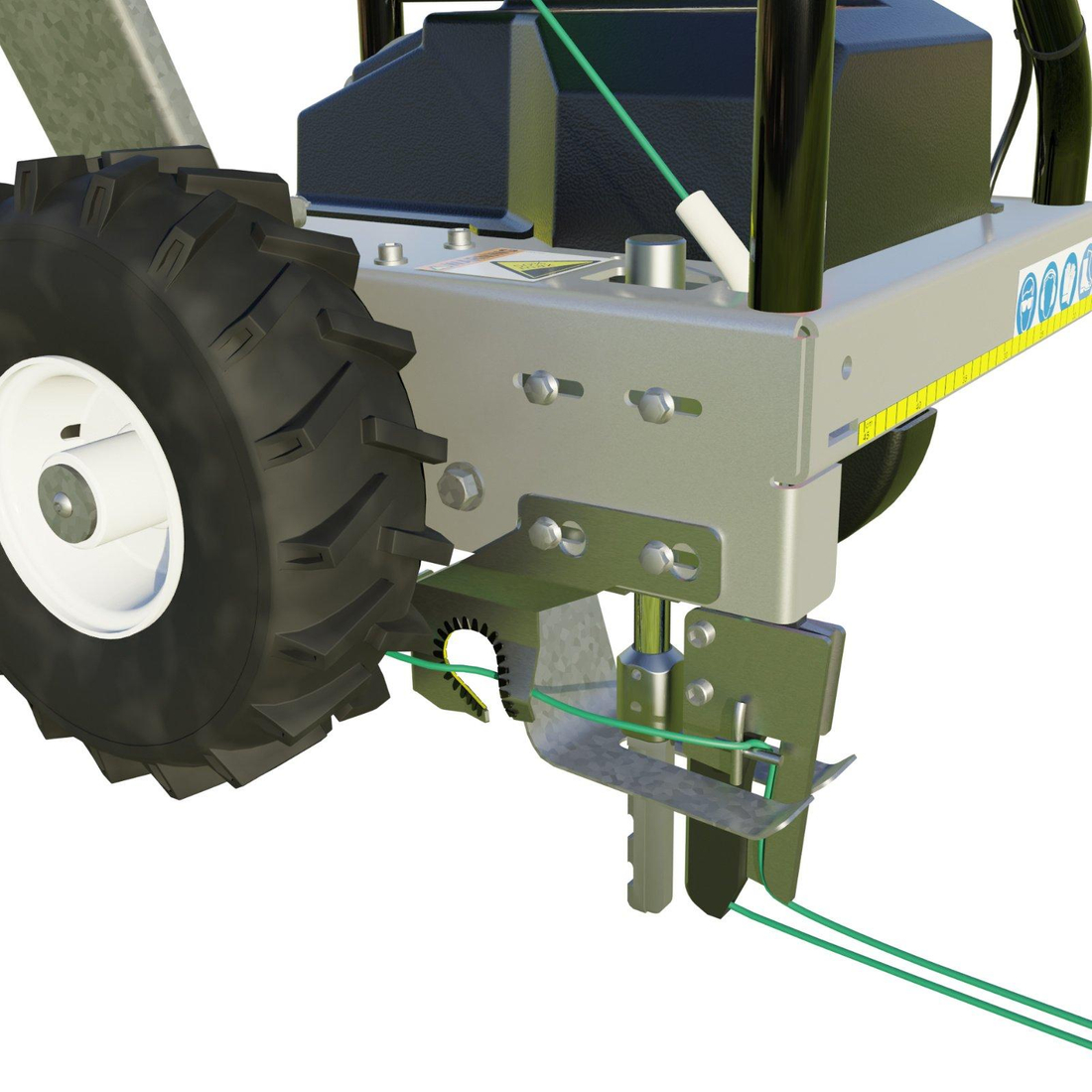 Prowadnik podwójnego przewodu Vonblon KVM600MH PORPWMA-0017 - detal prowadnicy