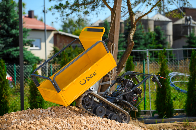 CEDRUS TR300G PÁSOVÝ STAVEBNÍ TRANSPORTÉR ZAHRADNÍ TRAKAŘ PÁSOVÝ SKLÁPĚČ - OFICIÁLNÍ DISTRIBUTOR - AUTORIZOVANÝ PRODEJCE CEDRUS