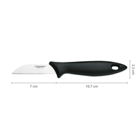 Nóż do skrobania 7 cm Essential FISKARS – mały nóż kuchenny do warzyw i owoców