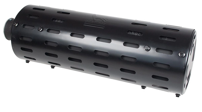 Tłumik Loncin LC2V80(T231) wylot na prawo CZĘŚĆ ORYGINALNA 180572403-0001