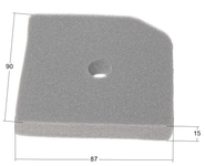 Loncin air filter sponge LC2000i LC148F ORIGINAL PART 180130231-0001