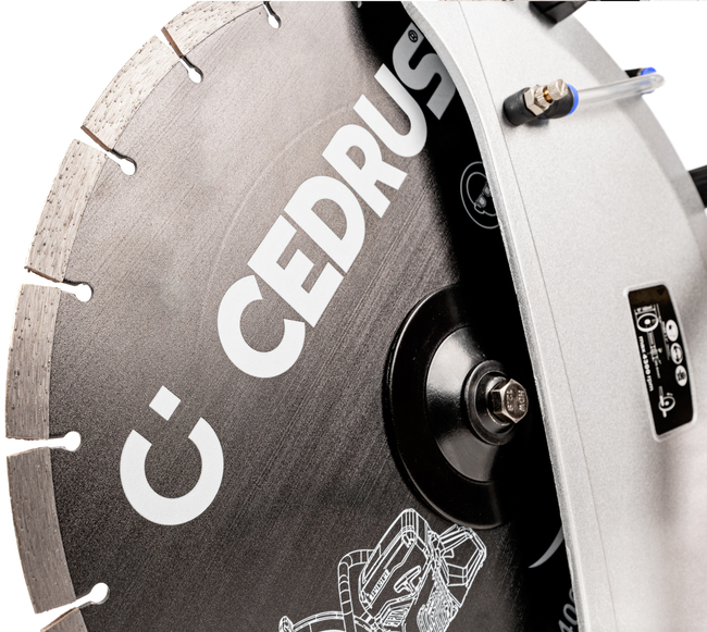 CEDRUS PC400 CONSTRUCTION SPRINKLING HAND CUTTING BLADES TO CONCRETE ASPHALT Ø 400mm 4,8 HP - OFFICIAL DISTRIBUTOR - AUTHORIZED DEALER CEDRUS