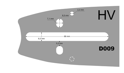 Vodicí tyč 15 3/8 1,5 mm D009 SUGIHARA VT2L-8Q36-A