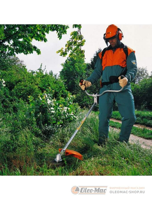 OLEO MAC BC 530 T PROFI PETROL GRASS CUTTER PROFESSIONAL TRIMMING TRIMMER POWER 3.7 KM PREMIUM 61409002E2 EWIMAX-OFFICIAL DISTRIBUTOR - AUTHORIZED OLEO-MAC DEALER