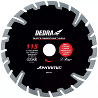 DEDRA HP2136 TURBO S Dynamic tarcza diamentowa 230x22,2 mm do betonu cegły klinkieru kamienia