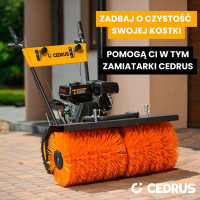 CEDRUS ZM04 ZAMIATARKA ODŚNIEŻARKA ODŚNIEŻARKI SPALINOWA z NAPĘDEM 80cm / 6.5KM - EWIMAX - OFICJALNY DYSTRYBUTOR - AUTORYZOWANY DEALER CEDRUS