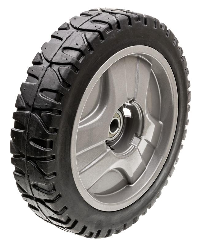 Koło kosiarki Weibang tył 9 cali WB536SK V 3IN1 CZĘŚĆ ORYGINALNA 5380310010/40