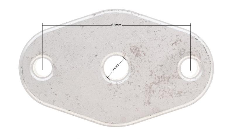 Adapter kosiarki MTD RO1162 widok z góry