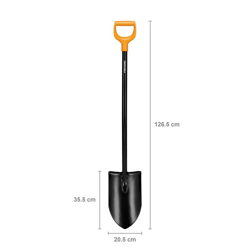 Szpadel ostry Solid XL 1067517 wymiary