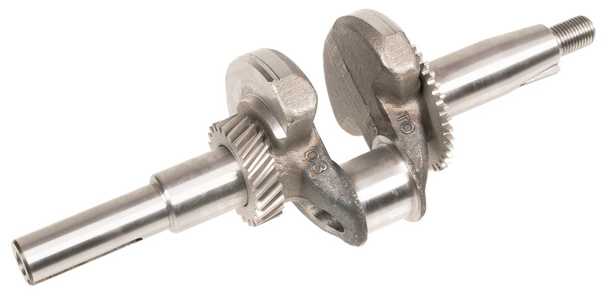 Wał korbowy Loncin LC170F 130290417-0002 widok z boku