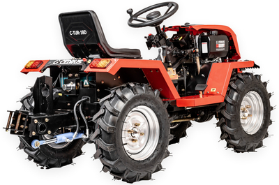 CEDRUS C-TUR 18D 4x4 MINI ZEMĚDĚLSKÝ TRAKTOR SPRINAL MULTI-FUNCTIONAL DIESEL KAMA 195FE 18KM 4x4 - OFICIÁLNÍ DISTRIBUTOR - AUTORIZOVANÝ PRODEJCE CEDRUS