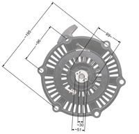 Rozrusznik Stiga GGP SV200 Mountfield SP554 zam.118550161/1 NZ566