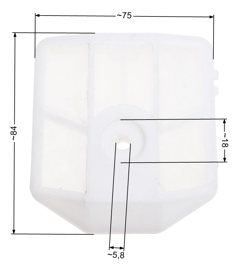 Filtr powietrza NAC CS38 pilarki marketowe NZ86