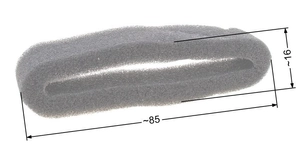 NAC air filter sponge market mowers NZ154