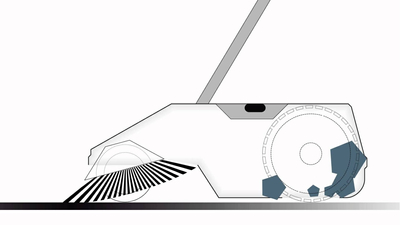 HAAGA STARMIX 255 PREMIUM CLASS MANUAL CLEANER WITH TURBO SYSTEM 55cm EWIMAX-OFICIAL DISTRIBUTOR - AUTHORIZED HAAGA DEALER