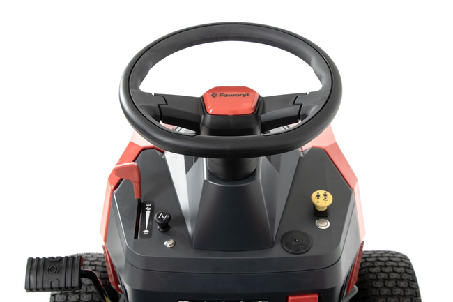 FAWORYT TR102 HV MOCNY TRAKTOR OGRODOWY TRAKTOREK DO TRAWY Z TYLNYM WYRZUTEM KOSIARKA SAMOJEZDNA SPALINOWA DO TRAWY HYDROSTAT 102cm / 17KM 