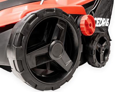 CEDRUS WE38 GREEN AREATOR 2-in-1 AERATOR + 2 ROLLERS 1800W / 38cm CEDWE38 - EWIMAX - OFFICIAL DISTRIBUTOR - AUTHORIZED DEALER CEDRUS