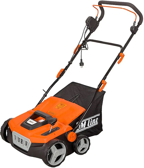 OLEO-MAC OM-LINE WRE1800 WERTYKULATOR AERATOR DO TRAWY 2w1 + 2 WAŁKI 1800W / 38 cm - OFICJALNY DYSTRYBUTOR - AUTORYZOWANY DEALER OLEO MAC