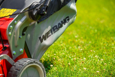 WEIBANG WB456 SC VE 3IN1 KOSIARKA SPALINOWA DO TRAWY Z NAPĘDEM I ROZRUSZNIKIEM 46cm / 2,5 kW  - EWIMAX - OFICJALNY DYSTRYBUTOR - AUTORYZOWANY DEALER CEDRUS
