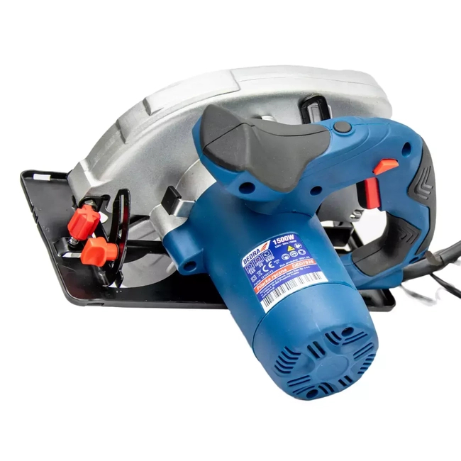 HAND CIRCULAR SAW DEDRA DED7925 1500W, 185MM, MAX. CUTTING DEPTH 66MM