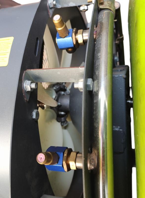 MASTERCUT FH-G200-A OPRYSKIWACZ SPALINOWY WÓZKOWY TURBINOWY JEZDNY TACZKOWY WÓZKOWY NA KOŁACH Z NAPĘDEM TRUBINA 200L 5,5KM